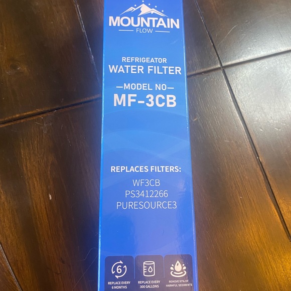 Other Mountain Flow Refrigerator Water Filter Model Mf3cb Poshmark